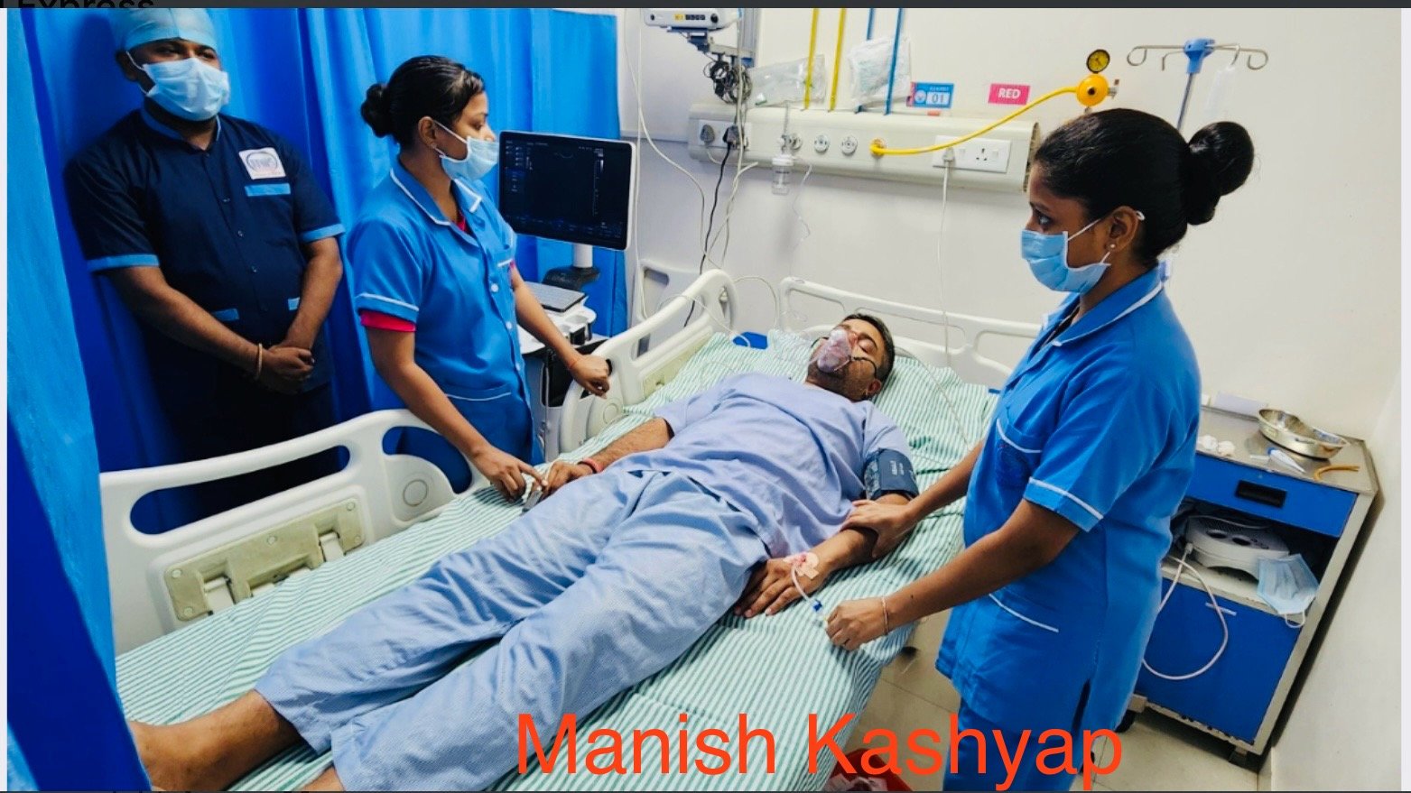 मनीष कश्यप vs PMCH